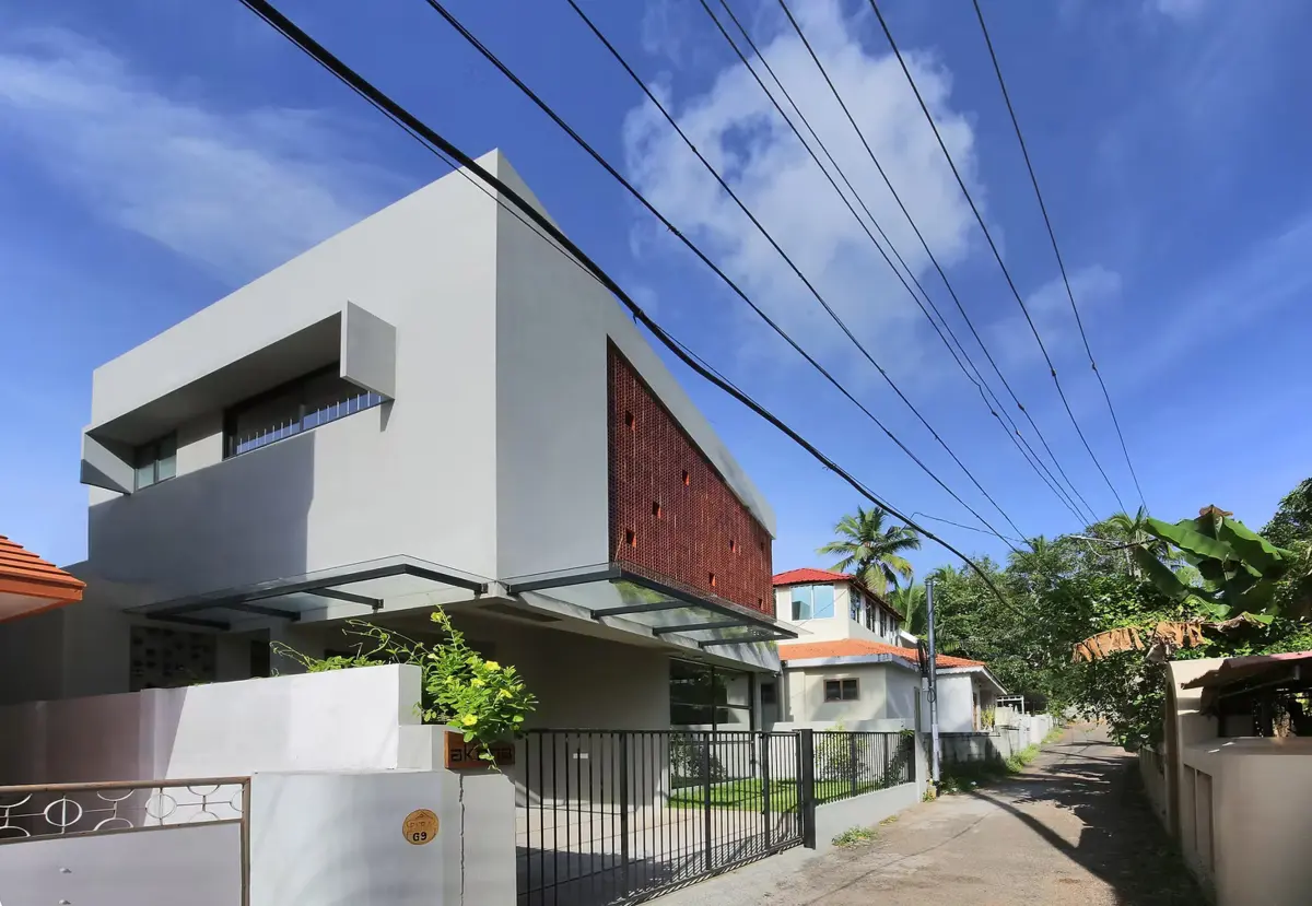Street view of Ruby's Cube Residence