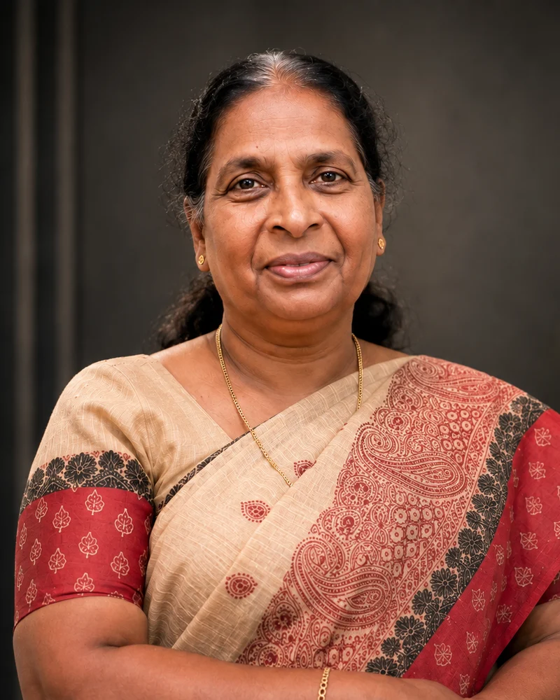 Valsamma M, Director of Estimation and Feasibility